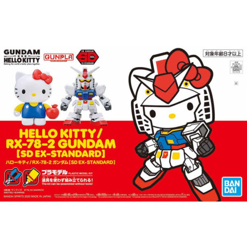 Hello Kitty & RX-78-2 Gundam