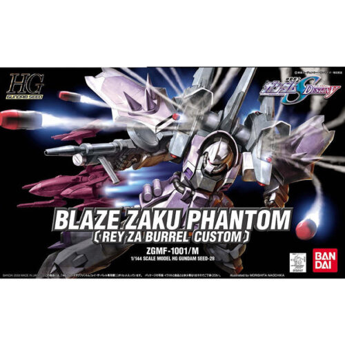 Blaze Zaku Phantom (Rey Za Burrel custom)