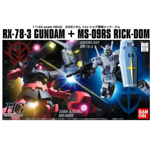 RX-78-3 Gundam G3 VS Char’s Rick-Dom